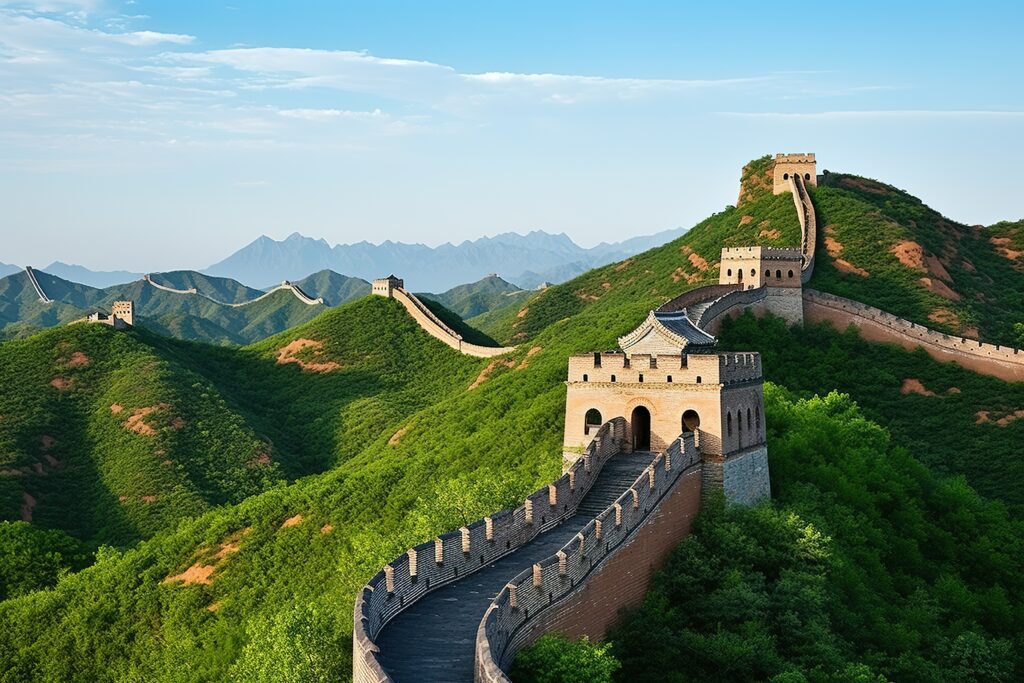 the Great Wall if China